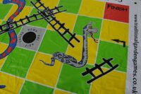 ⁦משחק חוץ חצר סולמות ונחשים XL ענק 3X3 מטר מבית TRADITIONAL GARDEN GAMES UK⁩ – תמונה ⁦10⁩