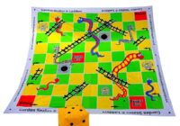 ⁦משחק חוץ חצר סולמות ונחשים XL ענק 3X3 מטר מבית TRADITIONAL GARDEN GAMES UK⁩ – תמונה ⁦11⁩