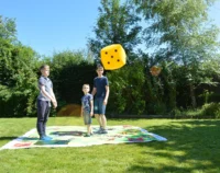 ⁦משחק חוץ חצר סולמות ונחשים XL ענק 3X3 מטר מבית TRADITIONAL GARDEN GAMES UK⁩ – תמונה ⁦4⁩