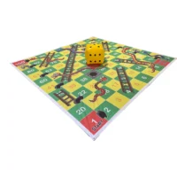 ⁦משחק חוץ חצר סולמות ונחשים XL ענק 3X3 מטר מבית TRADITIONAL GARDEN GAMES UK⁩ – תמונה ⁦5⁩