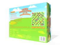 ⁦משחק חוץ חצר סולמות ונחשים XL ענק 3X3 מטר מבית TRADITIONAL GARDEN GAMES UK⁩ – תמונה ⁦6⁩