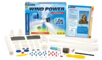 ⁦ערכת הרכבה מדעית בנושא אנרגיה מתחדשת WIND POWER V2 עם עריכת ניסויים בטורבינת רוח מבית Thames n Kosmos אנגליה⁩ – תמונה ⁦2⁩