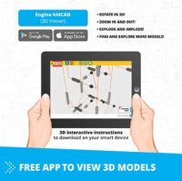 ⁦משחק הרכבה אנג'ינו Creative Engineering עם 20 מודלים הנדסיים⁩ – תמונה ⁦6⁩
