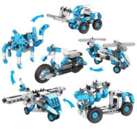 ⁦משחק הרכבה אנג'ינו Creative Engineering עם 20 מודלים הנדסיים⁩ – תמונה ⁦8⁩