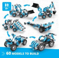 ⁦משחק הרכבה הנדסי ממונע אנג'ינו Creative Engineering עם 60 מודלים הנדסיים⁩ – תמונה ⁦3⁩