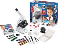 ⁦מיקרוסקופ לילדים BUKI X1000 עם תאורה עלית ותחתית מגיע עם ערכת מחקר מבית בוקי צרפת⁩ – תמונה ⁦3⁩