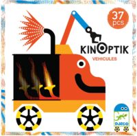 קינופטיק - הולוגרמה בתנועה - משחק יצירה ודמיון להרכבת דמויות רכבים Kinoptik מבית Djeco צרפת