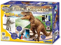 מקרן בצורת דינוזאור ענק  T-REX המקרין שקופיות ושואג מבית Brainstorm אנגליה