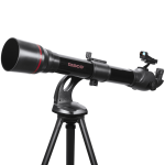 TASCO SPACESTATION - טלסקופ אסטרונומי ונוף 70/800 מ"מ לצפייה בירח וכוכבים, הגדלה עד X600 עם כוונת נקודת לד