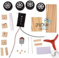 ⁦ערכת הרכבה ג'יפ חשמלי ממונע מבית ELECTROBUILD הרכבה מדעית עם הוראות בעברית לימוד חוויתי על עקרונות האנרגיה והמכניקה⁩ – תמונה ⁦4⁩