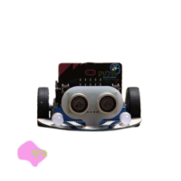 רכב תכנות למיקרוביט לילדים ונוער Cutebot הרחבה לבקר microbit מבית ELECFREAKS