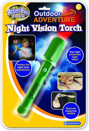 פנס ומקרן ראיית לילה Outdoor Adventure Night Vision Torch לטיולים וקמפינג מבית BrainStorm  אנגליה