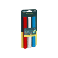 חבילת מילוי לעט מדפסת תלת מימד 3Doodler Start+ מיקס צבעים אדום לבן כחול