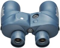 ⁦משקפת ימית 7X50 Bushnell עם מצפן סדרת Marine - משקפת בעלת מצפן מואר ומד שנתות מובנה מבית בושנל⁩ – תמונה ⁦3⁩