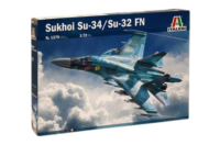 ⁦מודל להדבקה של מטוס הקרב הרוסי סוחוי Sukhoi Su-34/Su-32 בקנה מידה של 1:72 מבית Italeri⁩ – תמונה ⁦8⁩