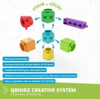 ⁦ערכת בלוקים להרכבה הנדסית לילדים - Engino Qboidz STEM⁩ – תמונה ⁦7⁩