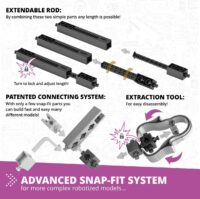 ⁦ערכת לימוד רובוטיקה ג'וניור  - Engino E15 STEM⁩ – תמונה ⁦8⁩