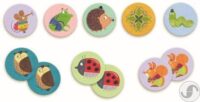 ⁦משחק זיכרון מאתגר לפעוטות ולילדים Animals Memo מבית Djeco צרפת⁩ – תמונה ⁦4⁩