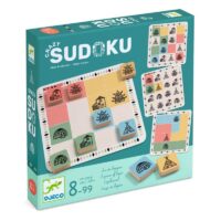 ⁦משחק חשיבה לילדים סודוקו משוגע - Crazy Sudoku משחק היגיון התפתחותי מבית Djeco צרפת⁩ – תמונה ⁦4⁩