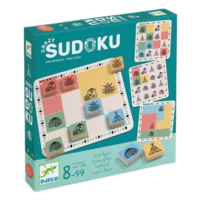 ⁦משחק חשיבה לילדים סודוקו משוגע - Crazy Sudoku משחק היגיון התפתחותי מבית Djeco צרפת⁩ – תמונה ⁦5⁩