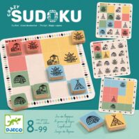 משחק חשיבה לילדים סודוקו משוגע - Crazy Sudoku משחק היגיון התפתחותי מבית Djeco צרפת