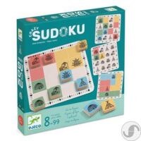 ⁦משחק חשיבה לילדים סודוקו משוגע - Crazy Sudoku משחק היגיון התפתחותי מבית Djeco צרפת⁩ – תמונה ⁦8⁩