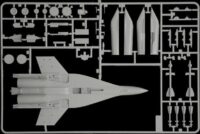 ⁦מודל להדבקה של מטוס הקרב הרוסי  MiG 29A Fulcrum  מבית Italeri⁩ – תמונה ⁦4⁩