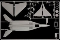 ⁦מודל להדבקה של מטוס הקרב הרוסי  MiG 29A Fulcrum  מבית Italeri⁩ – תמונה ⁦5⁩