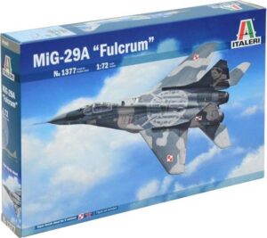 מודל להדבקה של מטוס הקרב הרוסי  MiG 29A Fulcrum  מבית Italeri