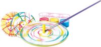 ⁦אומנות בסביבון - Spin Art -ציור דפוסים בצבע מבית 4M ארה"ב⁩ – תמונה ⁦2⁩