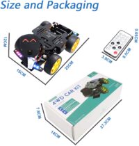 ⁦רכב רובוטי עם בקר מסוג ESP32 לתכנות ובניית פרוייקטים בסביבת ארדואינו כולל מצלמת IP⁩ – תמונה ⁦7⁩
