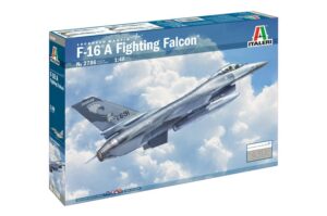 מודל להדבקה של מטוס קרב אמריקאי דגם F-16A Fighting Falcon 1:48 מבית ITALERI