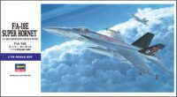 דגם מטוס להרכבה F-18E מטוס קרב אמריקאי דגם מבית Hasegawa