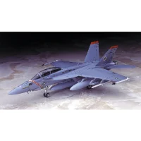 ⁦מודל להדבקה של מטוס קרב אמריקאי דגם F-18F Super Hornet 1:72 מבית Hasegawa⁩ – תמונה ⁦3⁩