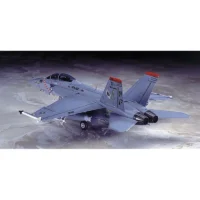 ⁦מודל להדבקה של מטוס קרב אמריקאי דגם F-18F Super Hornet 1:72 מבית Hasegawa⁩ – תמונה ⁦4⁩