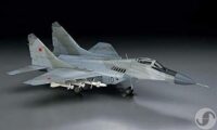 ⁦דגם מטוס להרכבה MIG-29 מטוס קרב רוסי מבית Hasegawa⁩ – תמונה ⁦2⁩