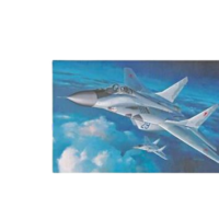 דגם מטוס להרכבה MIG-29 מטוס קרב רוסי מבית Hasegawa