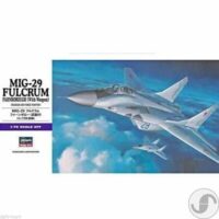 ⁦דגם מטוס להרכבה MIG-29 מטוס קרב רוסי מבית Hasegawa⁩ – תמונה ⁦3⁩