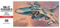 דגם מטוס להרכבה MIG-27 מטוס קרב רוסי מבית Hasegawa