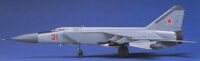 ⁦דגם מטוס להרכבה MIG-25 מטוס קרב רוסי דגם 1:72 מבית Hasegawa⁩ – תמונה ⁦3⁩