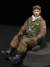 ⁦דגם מטוס להרכבה Mitsubishi J2M3 מטוס קרב יפני מבית Hasegawa⁩ – תמונה ⁦7⁩