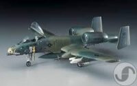 ⁦מודל להדבקה של מטוס קרב אמריקאי דגם  A-10A Thunderbolt II 1:72 מבית Hasegawa⁩ – תמונה ⁦2⁩