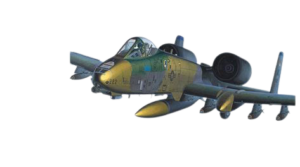 מודל להדבקה של מטוס קרב אמריקאי דגם  A-10A Thunderbolt II 1:72 מבית Hasegawa