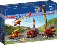 Universal 4 - משחק הרכבה מכאניקה לבניית 40 מודלים 500 חלקים מבית FischerTechnik - פישרטכניק