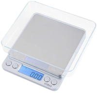 משקל כיס דיגיטלי מקצועי 500 גרם ודיוק 0.01 גרם XSCALE