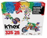 קונקס קלאסיק ממונע - ערכת הרכבה עם מנוע קפיץ 325 חלקים 25 דגמים מבית K'nex - קנקס