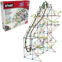 ⁦קונקס רכבת הרים טייפון ממונעת - ערכת הרכבה 649 חלקים מודל ענק מבית  K'nex Typhoon Frenzy Roller Coaster - קנקס⁩ – תמונה ⁦7⁩
