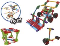⁦קונקס לבנאי המתחיל - ערכת הרכבה 141 חלקים 40 דגמים מבית K'nex Beginner Builds - קנקס⁩ – תמונה ⁦2⁩