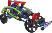 ⁦קונקס כלי רכב מדליקים - ערכת הרכבה 206 חלקים 12 דגמים מבית K'nex Rad Rides - קנקס⁩ – תמונה ⁦2⁩