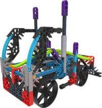 ⁦קונקס כלי רכב מדליקים - ערכת הרכבה 206 חלקים 12 דגמים מבית K'nex Rad Rides - קנקס⁩ – תמונה ⁦3⁩